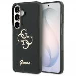 Husa Guess IML Big Metal 4G Script compatibila cu Samsung Galaxy S26, Negru 4 - lerato.ro