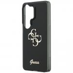 Husa Guess IML Big Metal 4G Script compatibila cu Samsung Galaxy S26 Ultra, Negru 7 - lerato.ro