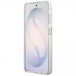 Husa Guess IML Leopard Print Triangle cu MagSafe compatibila cu Samsung Galaxy S26, Maro 6 - lerato.ro