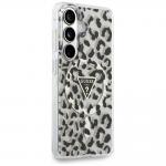 Husa Guess IML Leopard Print Triangle cu MagSafe compatibila cu Samsung Galaxy S26, Negru 5 - lerato.ro