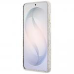 Husa Guess 4G Rhinestone Round Logo cu MagSafe compatibila cu Samsung Galaxy S26, Roz 6 - lerato.ro