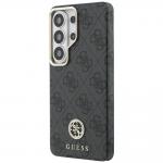 Husa Guess 4G Rhinestone Round Logo cu MagSafe compatibila cu Samsung Galaxy S26 Ultra, Negru 3 - lerato.ro