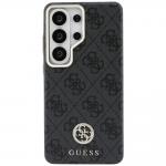 Husa Guess 4G Rhinestone Round Logo cu MagSafe compatibila cu Samsung Galaxy S26 Ultra, Negru 2 - lerato.ro