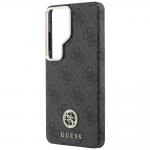 Husa Guess 4G Rhinestone Round Logo cu MagSafe compatibila cu Samsung Galaxy S26 Ultra, Negru 7 - lerato.ro