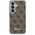 Husa Guess 4G Script cu MagSafe compatibila cu Samsung Galaxy S26, Maro 2 - lerato.ro