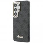 Husa Guess 4G Script cu MagSafe compatibila cu Samsung Galaxy S26 Ultra, Negru 3 - lerato.ro