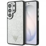 Husa Guess Fixed Glitter Triangle cu MagSafe compatibila cu Samsung Galaxy S26 Ultra, Silver 4 - lerato.ro