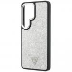 Husa Guess Fixed Glitter Triangle cu MagSafe compatibila cu Samsung Galaxy S26 Ultra, Silver 7 - lerato.ro
