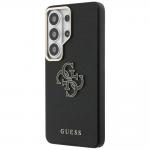 Husa Guess Grained Big 4G Metal Logo compatibila cu Samsung Galaxy S26 Ultra, Negru 3 - lerato.ro