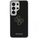 Husa Guess Grained Big 4G Metal Logo compatibila cu Samsung Galaxy S26 Ultra, Negru 2 - lerato.ro