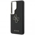 Husa Guess Grained Big 4G Metal Logo compatibila cu Samsung Galaxy S26 Ultra, Negru 7 - lerato.ro