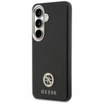 Husa Guess Rhinestone Round Logo cu MagSafe compatibila cu Samsung Galaxy S26, Negru 3 - lerato.ro