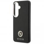 Husa Guess Rhinestone Round Logo cu MagSafe compatibila cu Samsung Galaxy S26, Negru 7 - lerato.ro