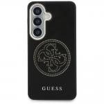 Husa Guess Perforated Logo cu MagSafe compatibila cu Samsung Galaxy S26, Negru 2 - lerato.ro