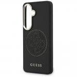 Husa Guess Perforated Logo cu MagSafe compatibila cu Samsung Galaxy S26, Negru 7 - lerato.ro