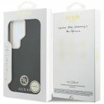 Husa Guess Rhinestone Round Logo cu MagSafe compatibila cu Samsung Galaxy S26 Ultra, Negru 9 - lerato.ro