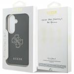 Husa Guess Grained Big 4G Metal Logo compatibila cu Samsung Galaxy S26, Negru 9 - lerato.ro