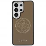 Husa Guess Perforated Logo cu MagSafe compatibila cu Samsung Galaxy S26 Ultra, Maro 2 - lerato.ro