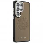 Husa Guess Perforated Logo cu MagSafe compatibila cu Samsung Galaxy S26 Ultra, Maro 5 - lerato.ro