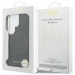 Husa Guess Perforated Logo cu MagSafe compatibila cu Samsung Galaxy S26 Ultra, Negru 9 - lerato.ro