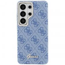 Husa Guess 4G Script cu MagSafe compatibila cu Samsung Galaxy S26 Ultra, Albastru