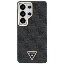 Husa Guess 4G Triangle Logo cu MagSafe compatibila cu Samsung Galaxy S26 Ultra, Negru