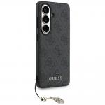 Husa Guess 4G Classic Logo Charm cu MagSafe compatibila cu Samsung Galaxy S26, Negru 4 - lerato.ro
