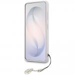 Husa Guess 4G Classic Logo Charm cu MagSafe compatibila cu Samsung Galaxy S26, Roz 5 - lerato.ro