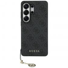 Husa Guess 4G Classic Logo Charm cu MagSafe compatibila cu Samsung Galaxy S26 Ultra, Negru