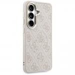 Husa Guess 4G Embossed Ring cu MagSafe compatibila cu Samsung Galaxy S26 Plus, Roz 5 - lerato.ro