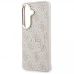 Husa Guess 4G Embossed Ring cu MagSafe compatibila cu Samsung Galaxy S26 Plus, Roz 7 - lerato.ro