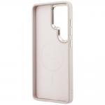 Husa Guess 4G Embossed Ring cu MagSafe compatibila cu Samsung Galaxy S26 Ultra, Roz 8 - lerato.ro