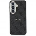 Husa Guess 4G Embossed Ring cu MagSafe compatibila cu Samsung Galaxy S26, Negru 2 - lerato.ro