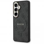 Husa Guess 4G Embossed Ring cu MagSafe compatibila cu Samsung Galaxy S26 Plus, Negru 3 - lerato.ro