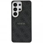 Husa Guess 4G Embossed Ring cu MagSafe compatibila cu Samsung Galaxy S26 Ultra, Negru 2 - lerato.ro