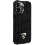 Carcasa Guess Rhinestone Triangle compatibila cu iPhone 14 Pro Max, Negru 5 - lerato.ro