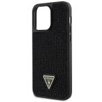 Carcasa Guess Rhinestone Triangle compatibila cu iPhone 14 Pro Max, Negru 7 - lerato.ro