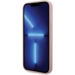 Carcasa Guess Rhinestone Triangle compatibila cu iPhone 14 Pro Max, Roz 6 - lerato.ro