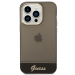 Carcasa Guess Translucent compatibila cu iPhone 14 Pro Max, Negru 2 - lerato.ro