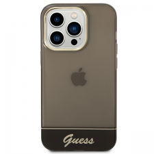 Carcasa Guess Translucent compatibila cu iPhone 14 Pro Max, Negru