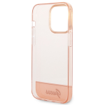 Carcasa Guess Translucent compatibila cu iPhone 14 Pro Max, Roz 8 - lerato.ro