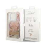 Carcasa Guess Paisley Liquid Glitter compatibila cu iPhone 14 Pro Max, Gold 9 - lerato.ro