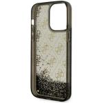 Carcasa Guess Liquid Glitter 4G Transculent compatibila cu iPhone 14 Pro Max, Negru 8 - lerato.ro