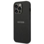 Carcasa Guess Saffiano Strap compatibila cu iPhone 14 Pro Max, Negru 3 - lerato.ro