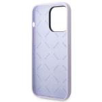 Carcasa Guess Silicone Vintage Gold Logo compatibila cu iPhone 14 Pro Max, Violet 8 - lerato.ro