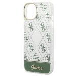 Carcasa Guess 4G Pattern Script compatibila cu iPhone 14 Plus / 15 Plus, Verde 7 - lerato.ro
