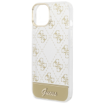 Carcasa Guess 4G Pattern Script compatibila cu iPhone 14 Plus / 15 Plus, Gold 7 - lerato.ro