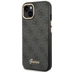 Carcasa Guess 4G Vintage Gold Logo compatibila cu iPhone 14 Plus / 15 Plus, Negru 3 - lerato.ro