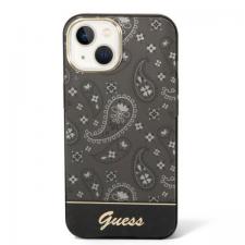 Carcasa Guess Bandana Paisley compatibila cu iPhone 14 Plus / 15 Plus, Negru