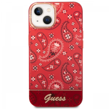 Carcasa Guess Bandana Paisley compatibila cu iPhone 14 Plus / 15 Plus, Rosu